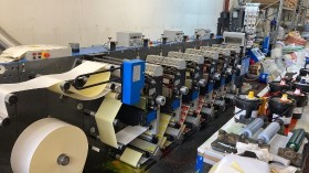Flexo and label printing machine